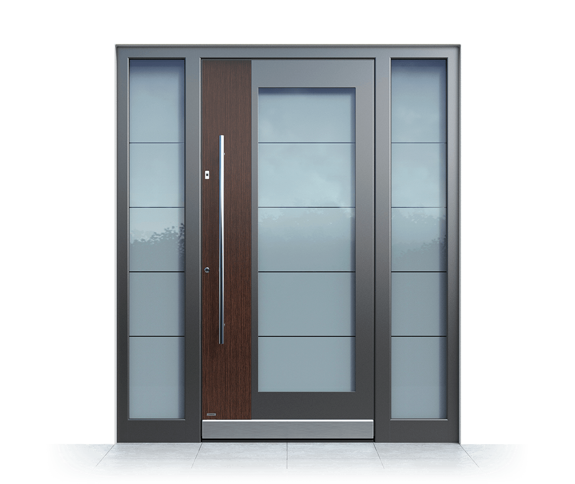 Aluminium entrance door 0141