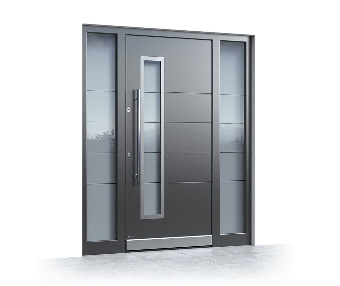 Aluminium entrance door 2521