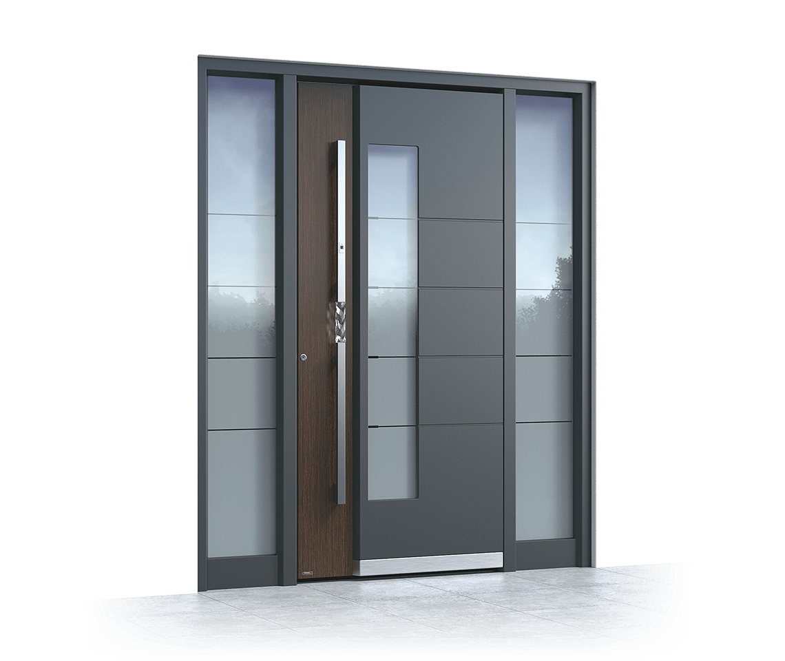 Aluminium entrance door 517A