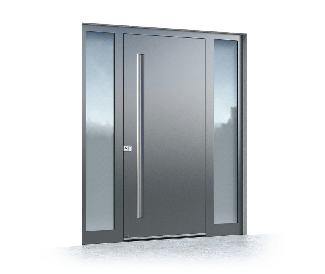 Aluminium entrance door 6014