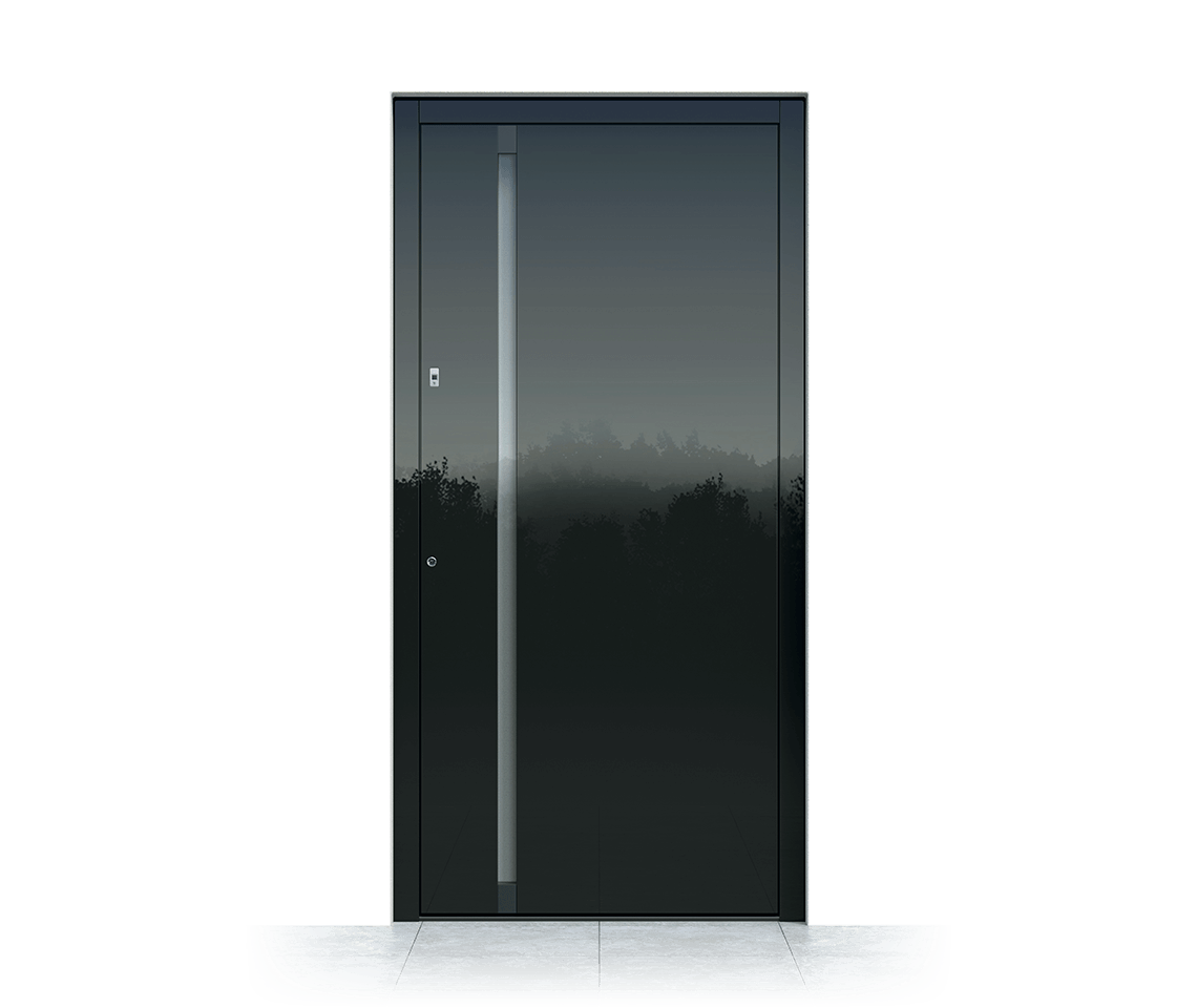 Aluminium entrance door 624A