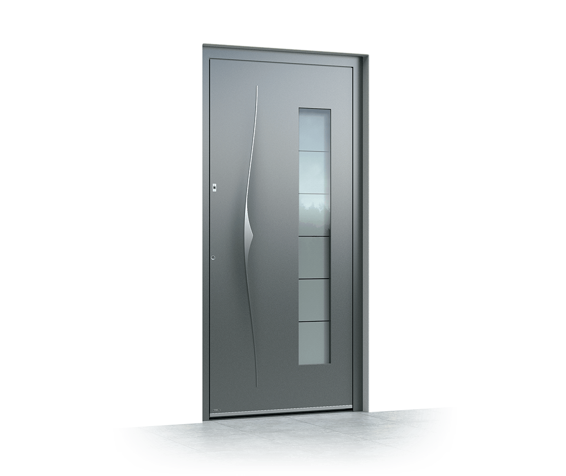 Aluminium entrance door 629