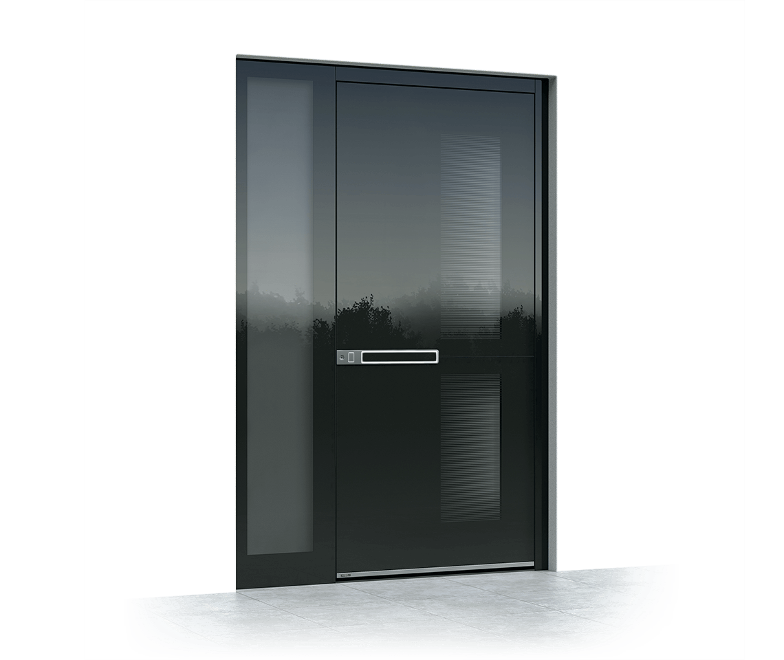 Aluminium entrance door 634