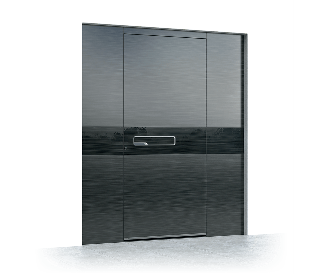 Aluminium entrance door 638