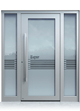 Aluminium entrance door 1004