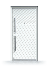 Aluminium entrance door 3310