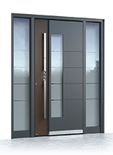 Aluminium entrance door 517A