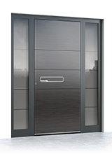 Aluminium entrance door 6010