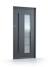 Aluminium entrance door 6016