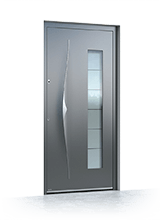 Aluminium entrance door 6018