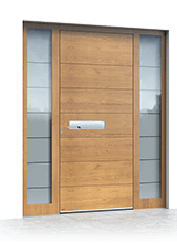 Wooden front doors 614