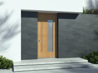 Wooden front doors 622A